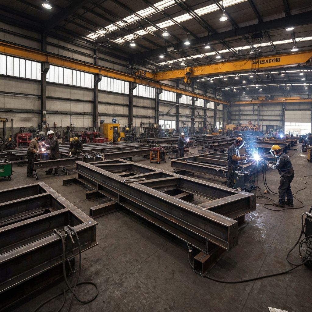 Industrial metal fabrication facility